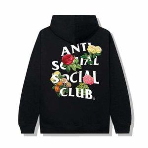 Anti Social Social Club Produce Black Hoodie ASSC DS New